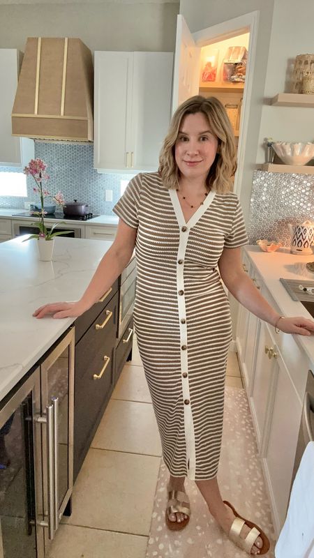 Love this easy dress. Heading to my kids’ school this week to help with their Valentine’s Day party. Runs TTS and is slightly stretchy  

#LTKmidsize #LTKfindsunder50
