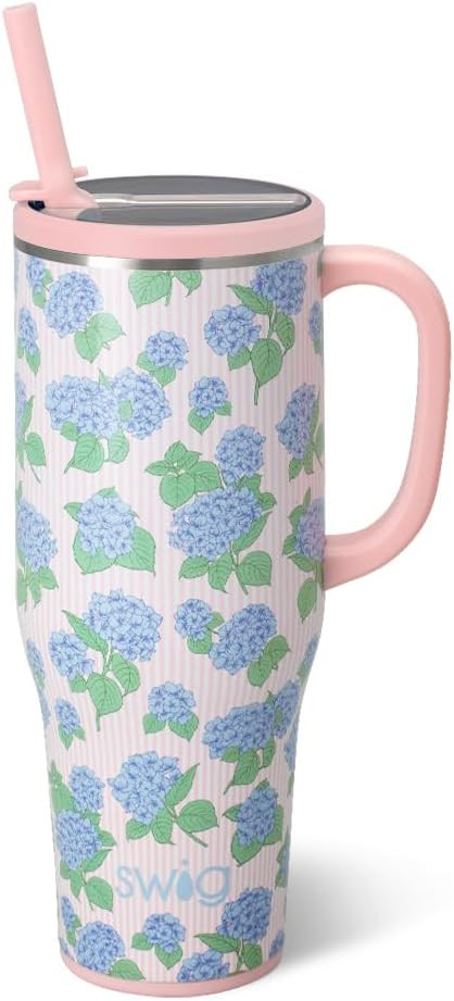 Swig Life 40oz Leak Proof Mega Mug, 40oz Leak Proof Tumbler with Handle and Straw, Extra Large In... | Amazon (US)