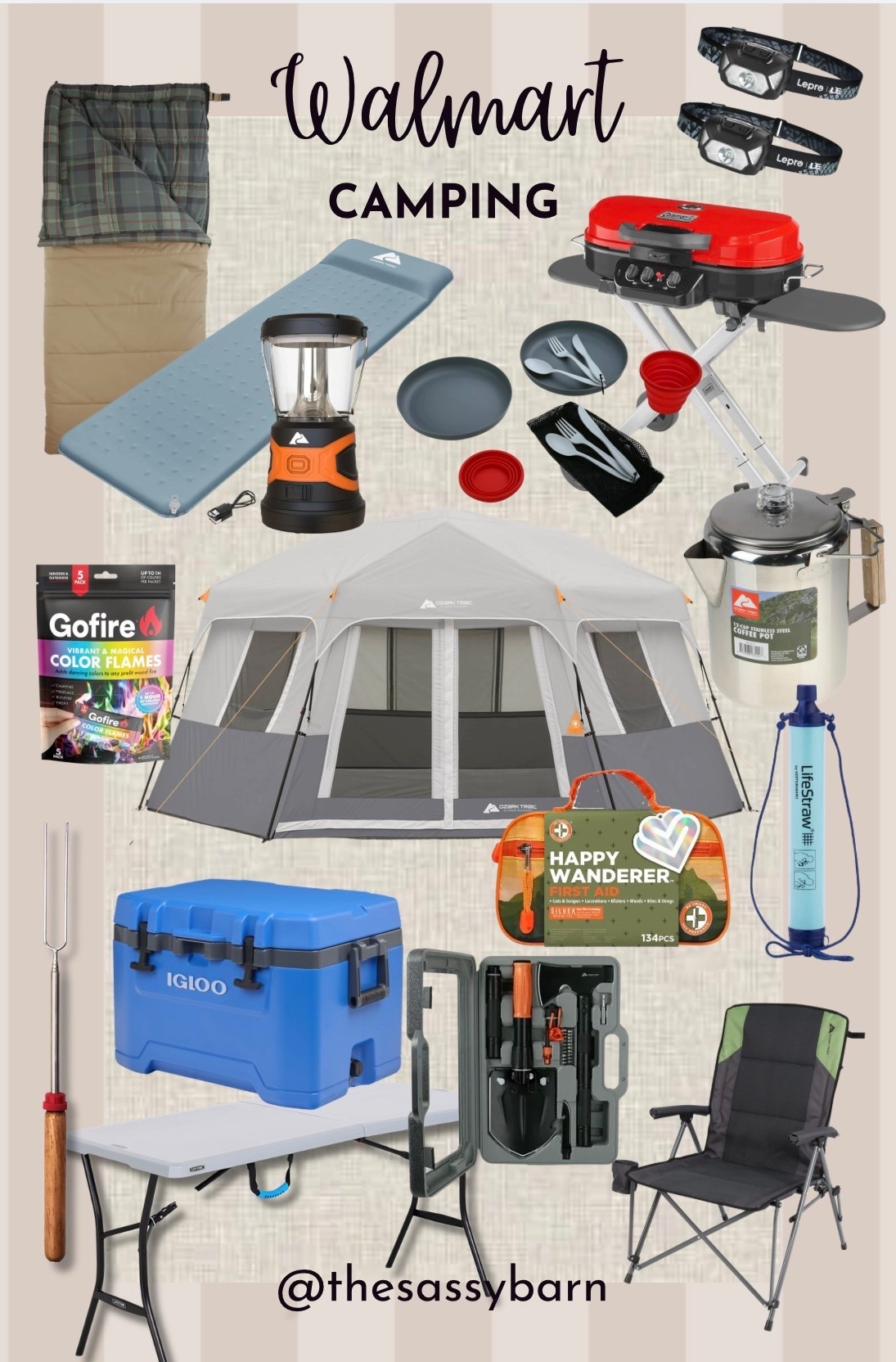 Everything you need for your next camping adventure at Walmart!

#LTKSeasonal #LTKHome #LTKActive