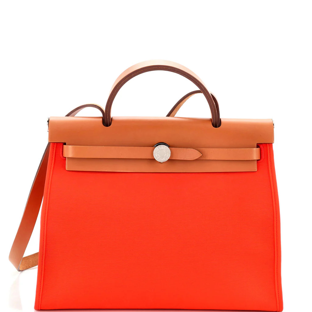 Herbag Zip Leather and Toile 31 | Rebag