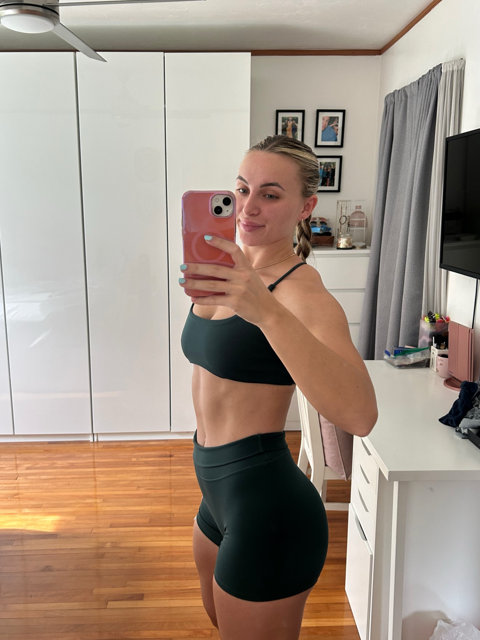 Wearing a size M in top and bottom! 

Workout outfit
Ootd
Workout set 
Outfit set 
Workout clothes
Csb set
Csb outfit
Csb shorts
Csb sports bra
Crop shop boutique

#LTKActive #LTKStyleTip #LTKFitness