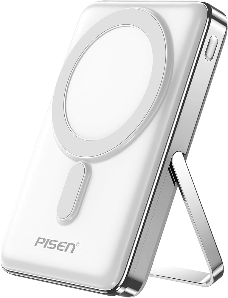 Mag-Safe Portable Power Bank - 10000mAh Wireless Foldable Charger, 30W PD Fast Charging Magnetic ... | Amazon (US)