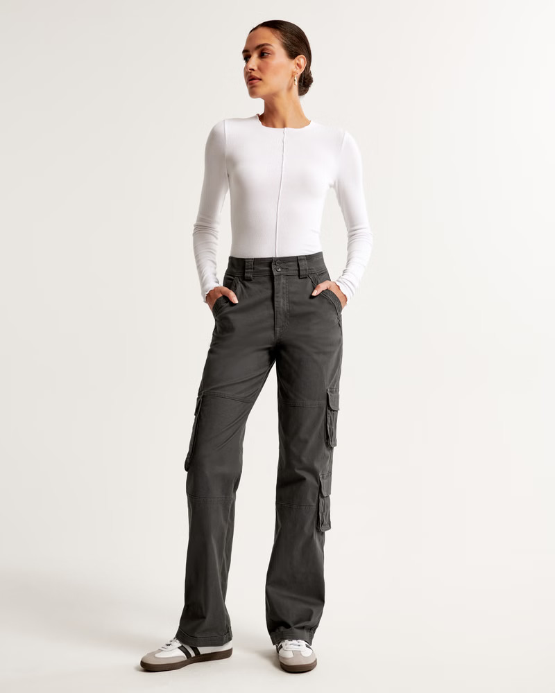 Women's Relaxed Cargo Pant | Women's Clearance | Abercrombie.com | Abercrombie & Fitch (US)