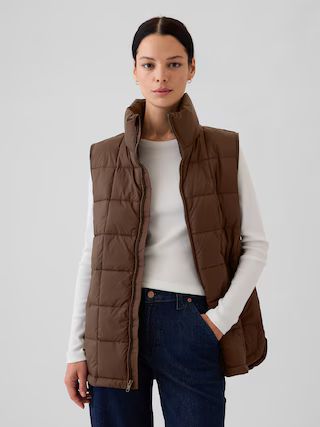 Recycled Lightweight Quilted Puff Vest | Gap (US)