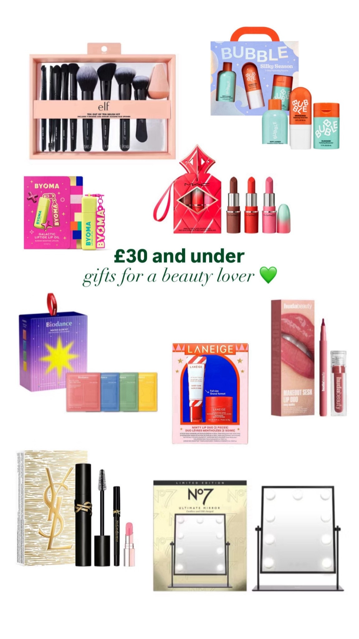 £30 and under gifts for a beauty lover 💚

#LTKfestive #LTKwinter #LTKgiftguide