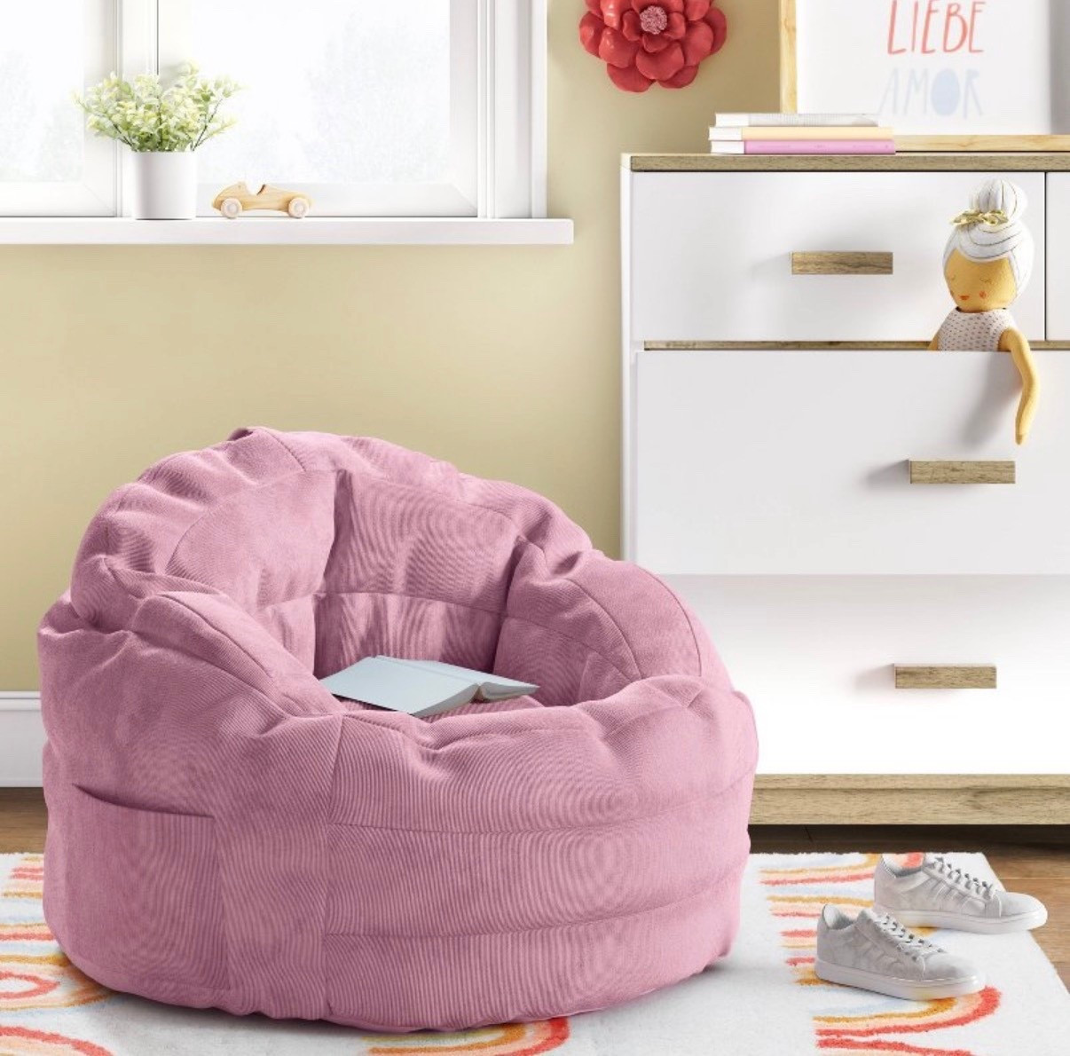 Love this bean bag for my littles! Sturdy yet comfy, it was the perfect addition for my big girls’ book book in her room  

#LTKKids #LTKSaleAlert #LTKGiftGuide