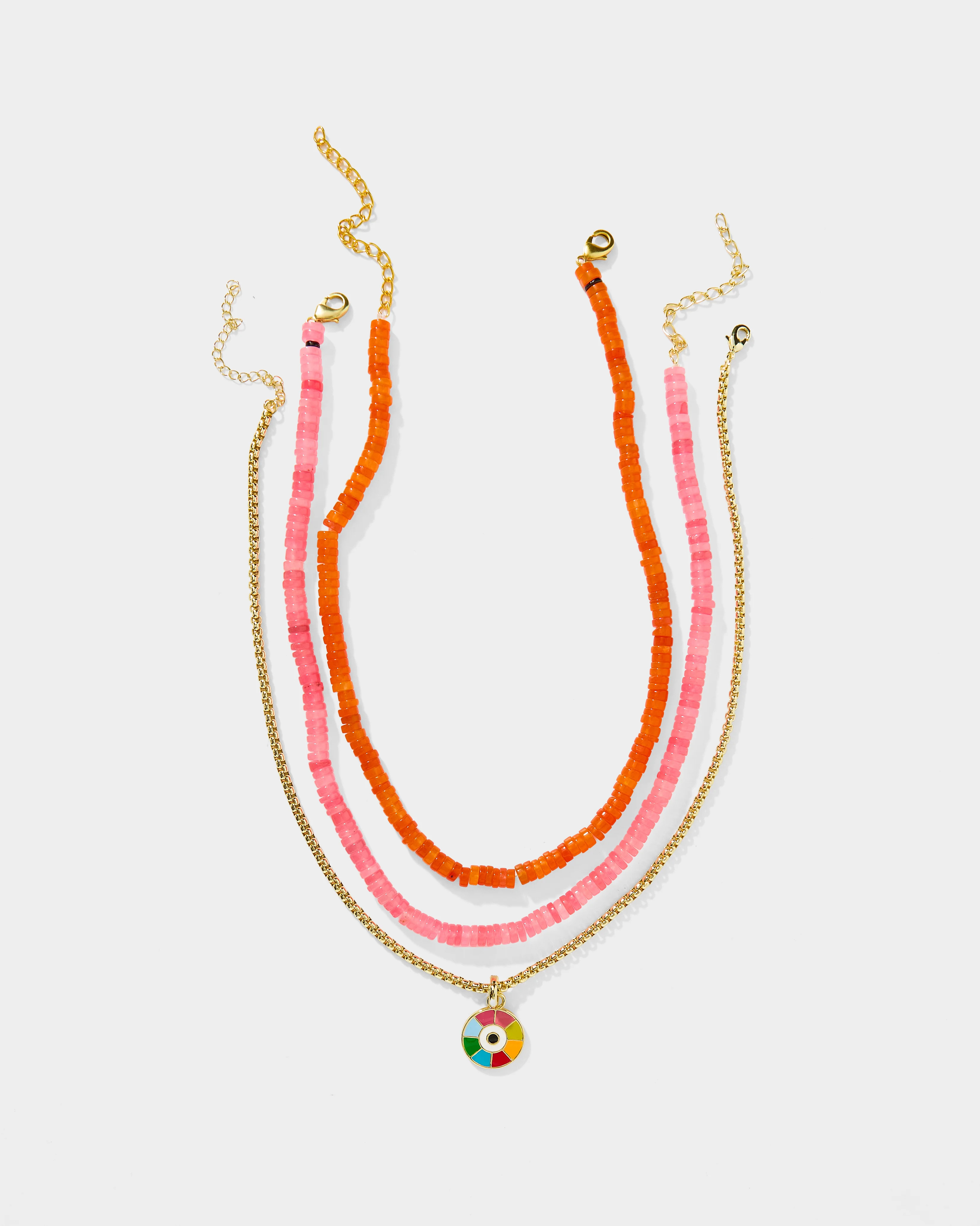 Sunset in Capri Necklace Stack | Allie + Bess