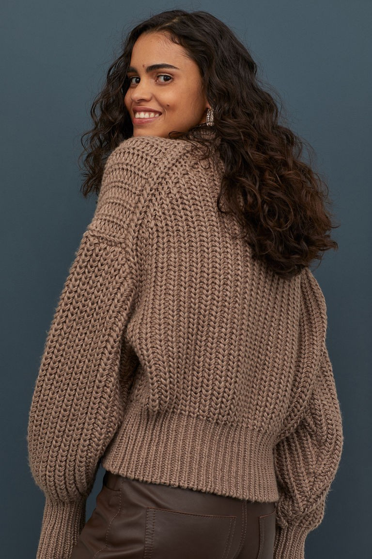 Chunky-knit jumper | H&M (UK, MY, IN, SG, PH, TW, HK)