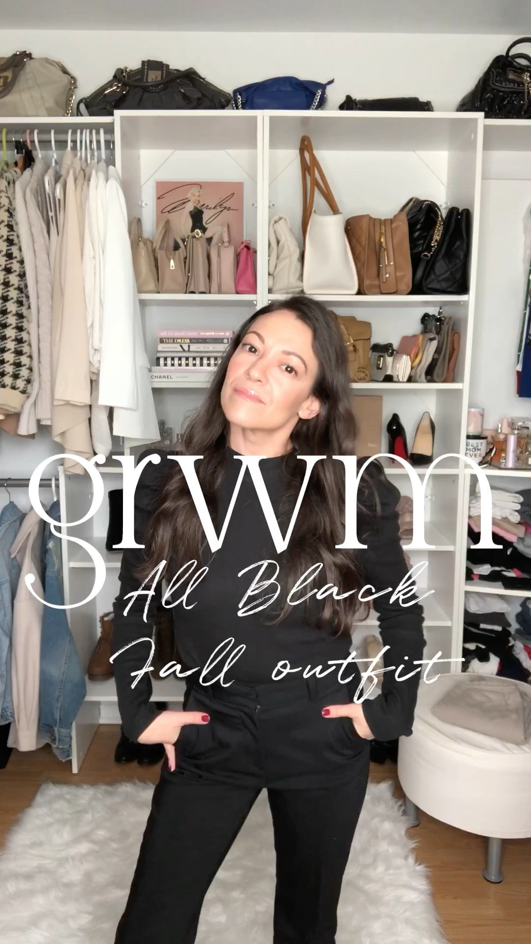 GRWM. All Black Fall Outfit. For Business Casual Office or dinner out! Basic Ribbed tops on Sale at Old Navy. Under $50



#LTKworkwear #LTKstyletip #LTKsalealert