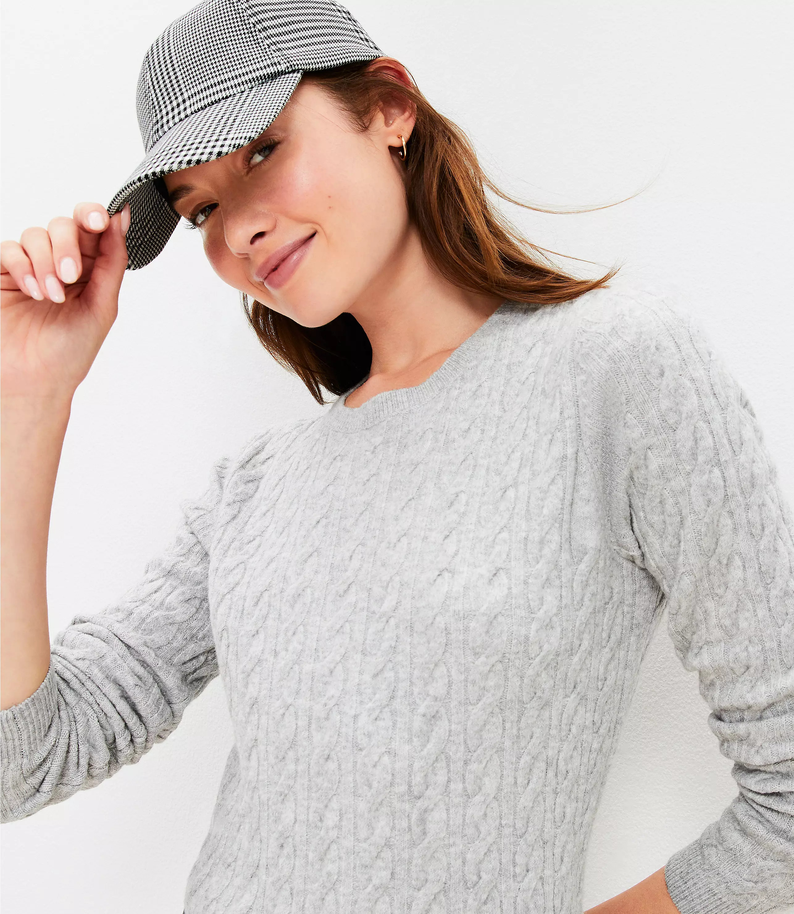 Cable Sweater | LOFT