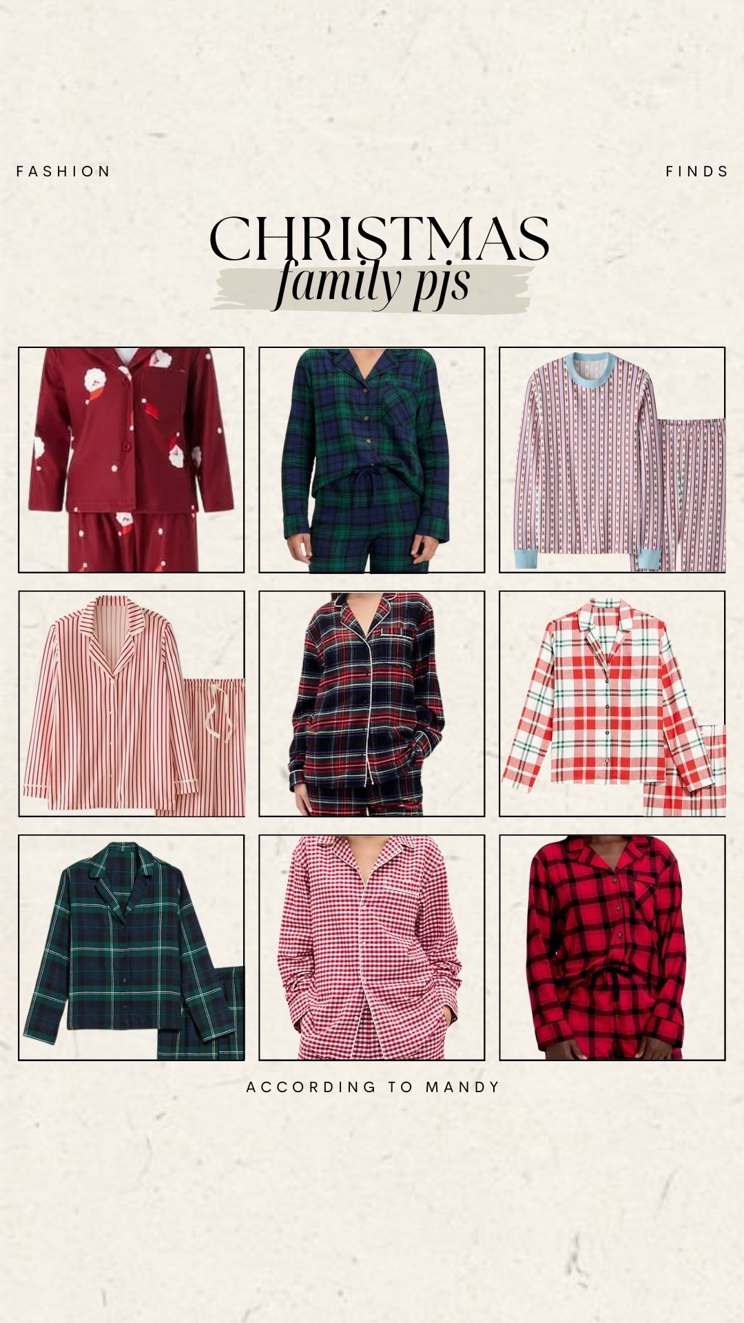 Christmas family pjs!

christmas family pajamas, christmas pjs, christmas traditions, family pjs 

#LTKHoliday #LTKStyleTip #LTKSeasonal