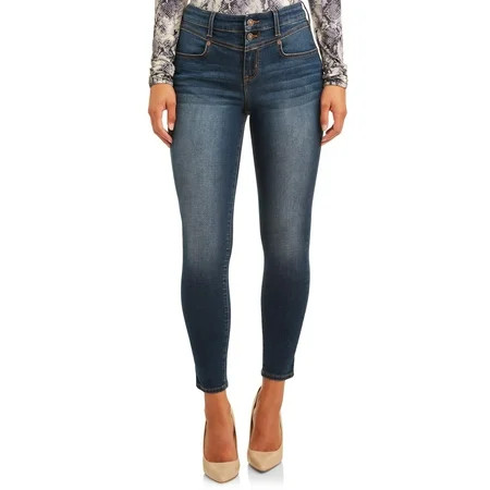 Sofia Jeans Rosa Curvy Seamed V Yoke High Waist Ankle Jean Women's | Walmart (US)