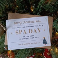 Personalised Christmas Gift Voucher/Ticket | Any Text | Etsy (UK)