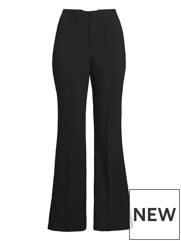 Michelle Keegan Co-Ord Flare Trousers - Black | Very (UK)