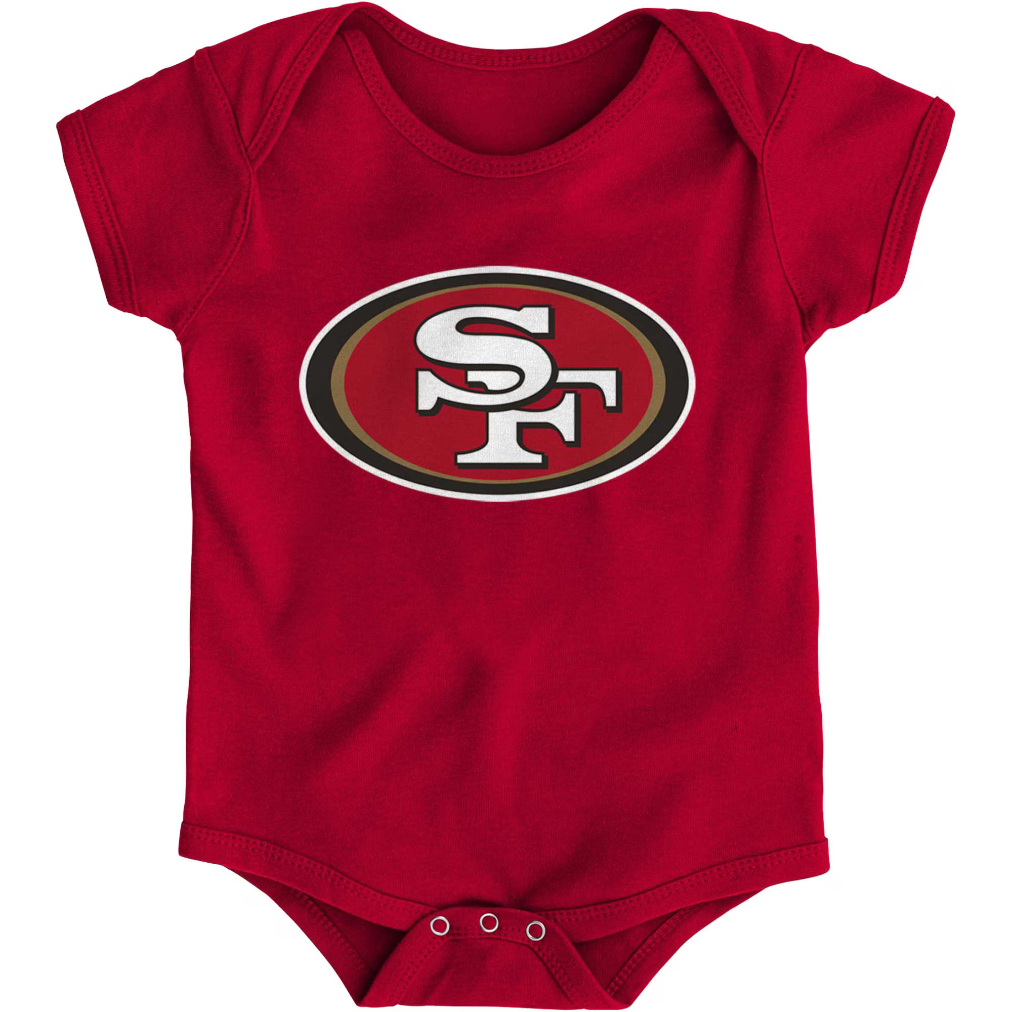 San Francisco 49ers Newborn & Infant Team Logo Bodysuit - Scarlet | Fanatics