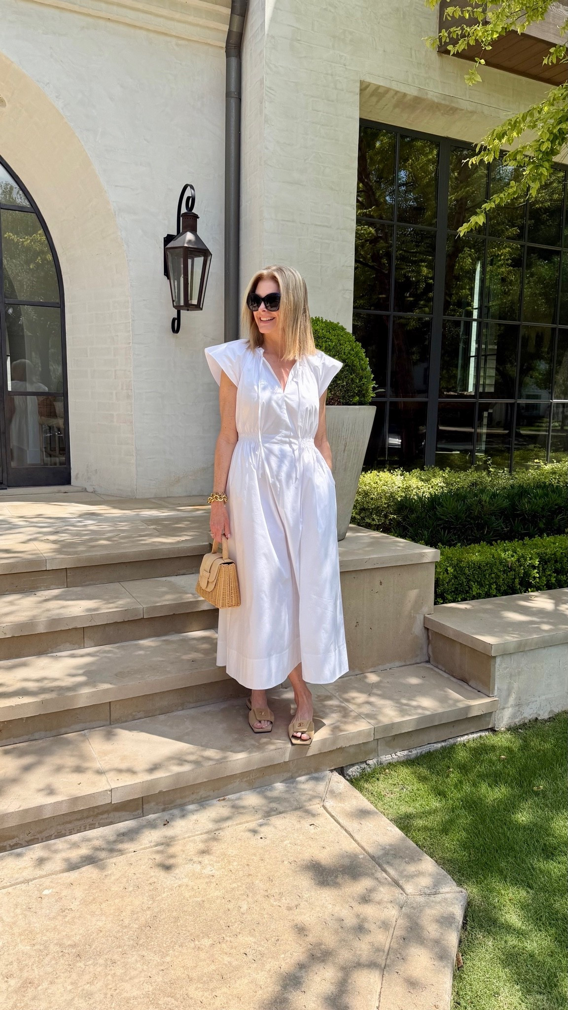 Perfect white midi dress to take you from summer into fall. Size S

#LTKootd #LTKSeasonal #LTKOver40