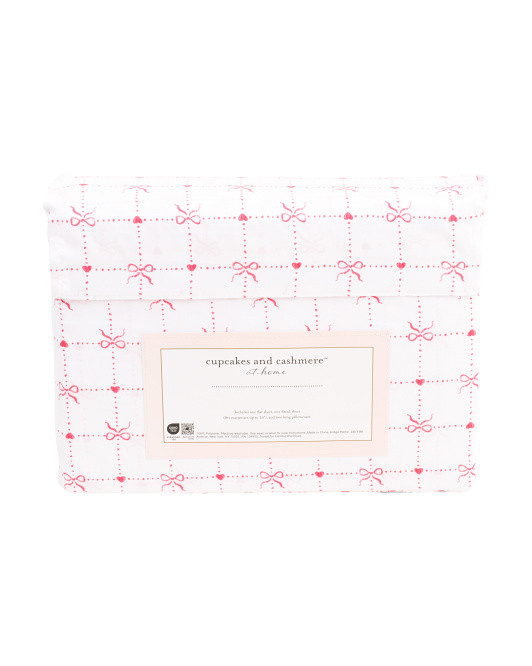 Checkered Bow Sheet Set | Bed & Bath | Marshalls | Marshalls