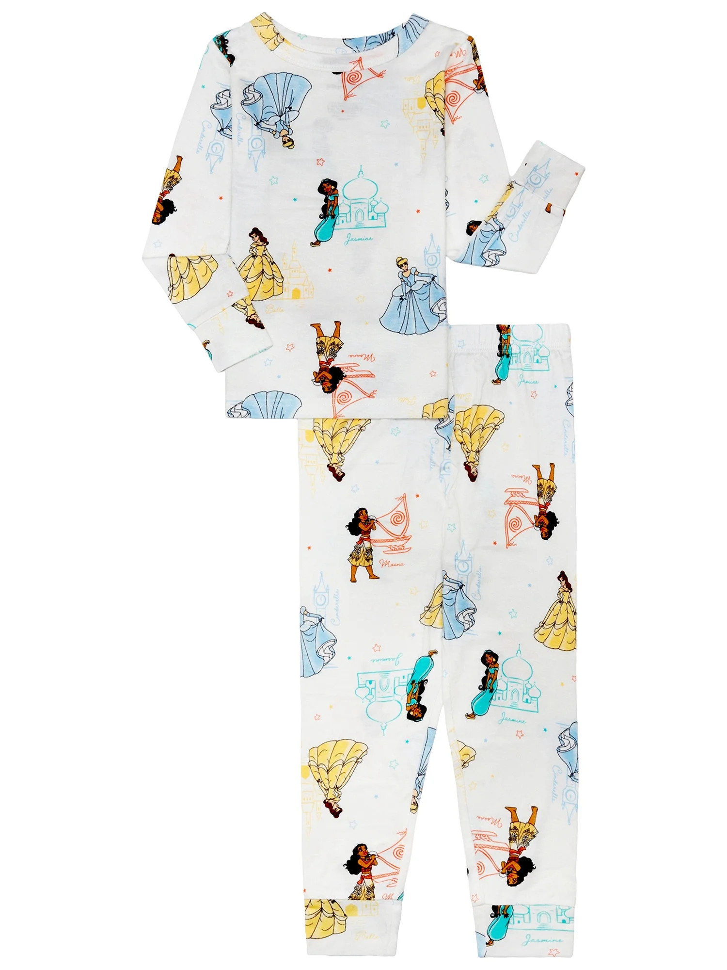 Character Toddler Viscose Unisex 2-Piece Pajama Set, Sizes 12M-5T | Walmart (US)