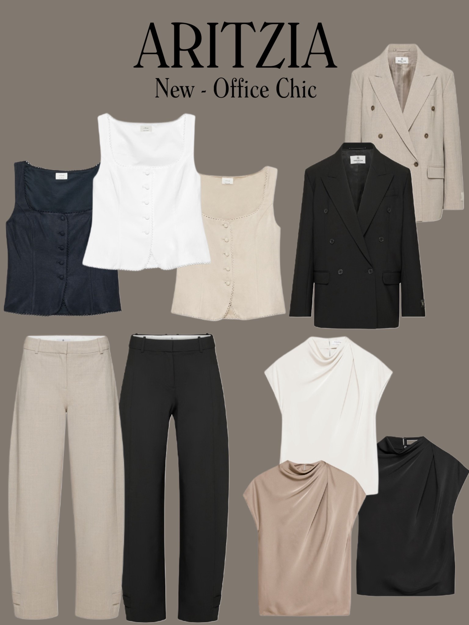 New @Aritzia - office edition- loving the barrel trousers with cinched button at the ankle detail. 

#casualofficeoutfits #officecasual #elevatedcasual #worktops #blazer 

#LTKWorkwear