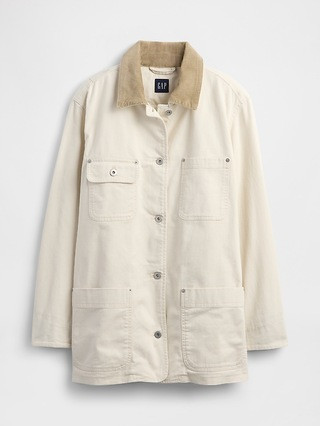 Corduroy Collar Barn Jacket | Gap (CA)
