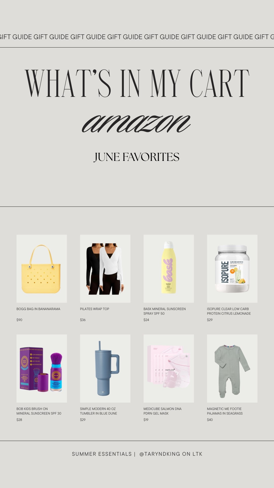 Amazon favorites for June ☀️🍉

#LTKFindsUnder100 #LTKGiftGuide #LTKSummerEdit