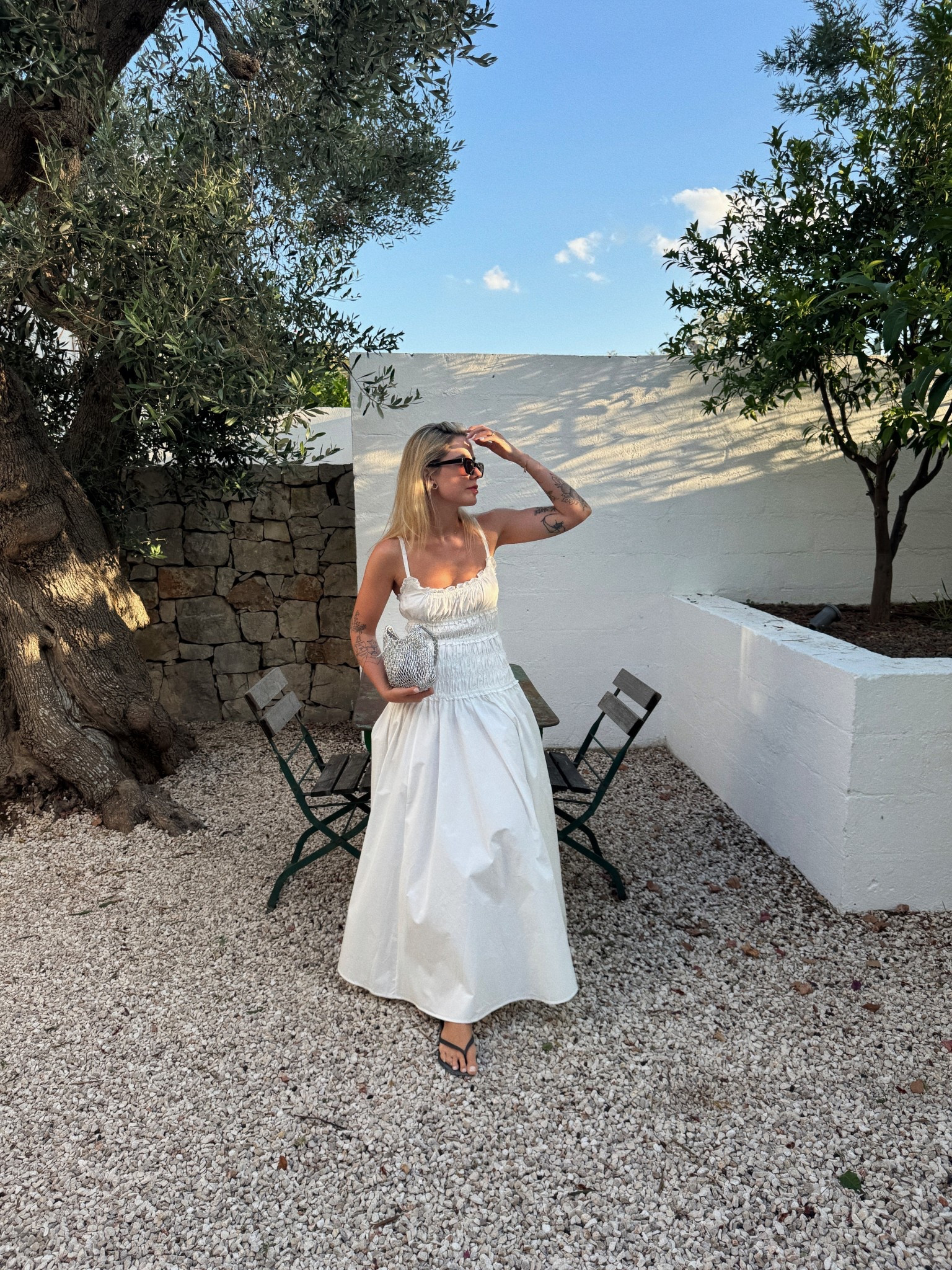 The perfect white summer dress 