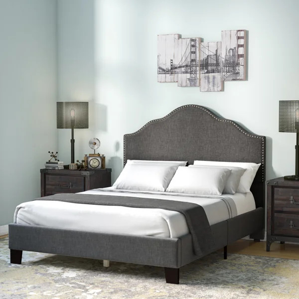 Kinnison Upholstered Panel Bed | Wayfair North America