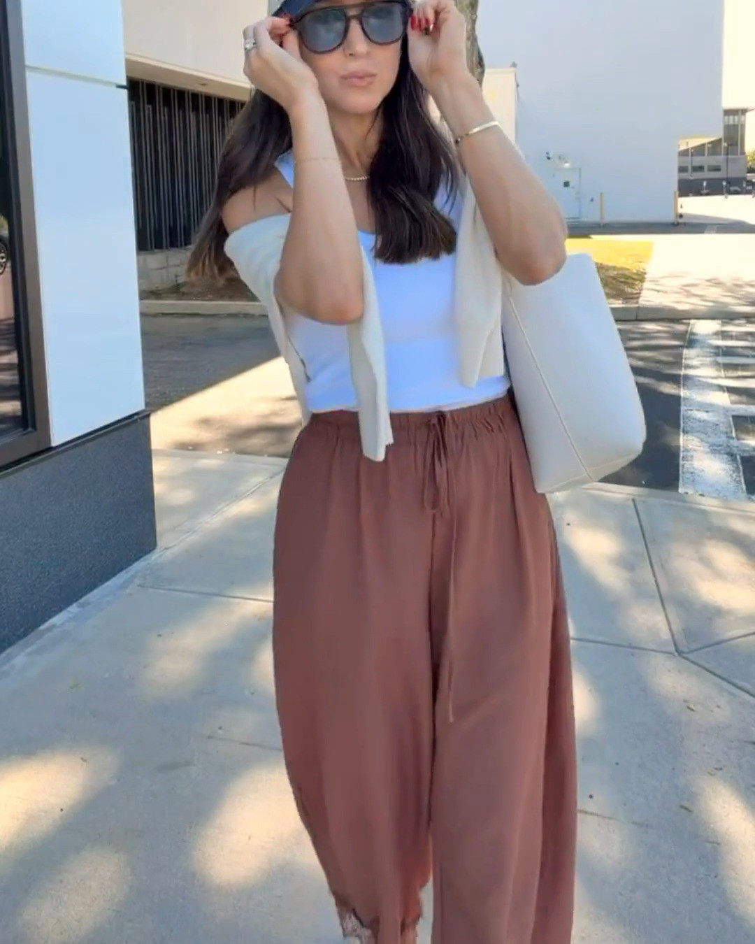 These pants. You would never know they are $30 and that is exactly the point. LTK Finds • Stylist Picks • Affordable Style • Wide Leg Pants • Chic for Less 

 #LTKOver40