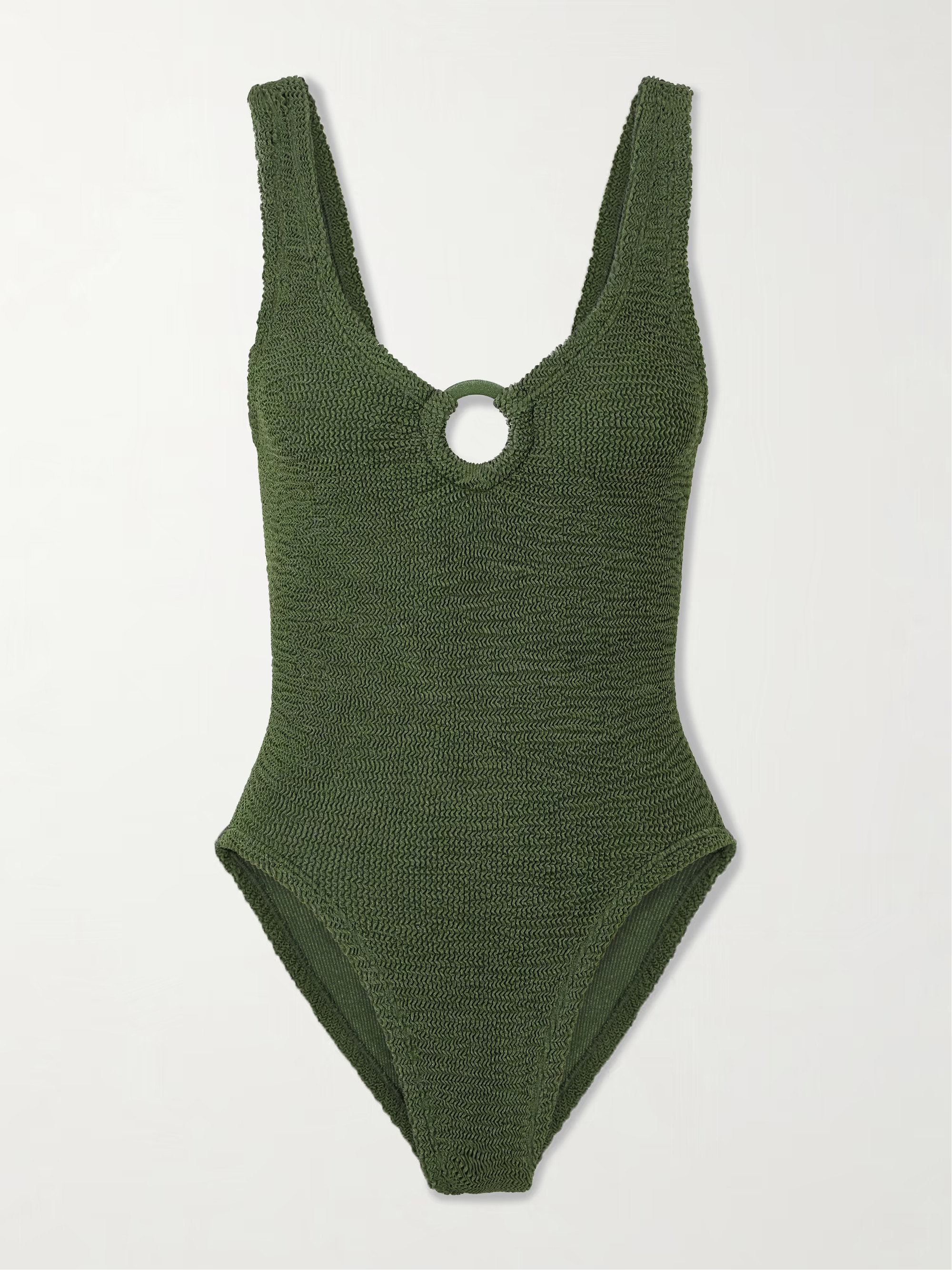 Celine metallic seersucker swimsuit | NET-A-PORTER (UK & EU)