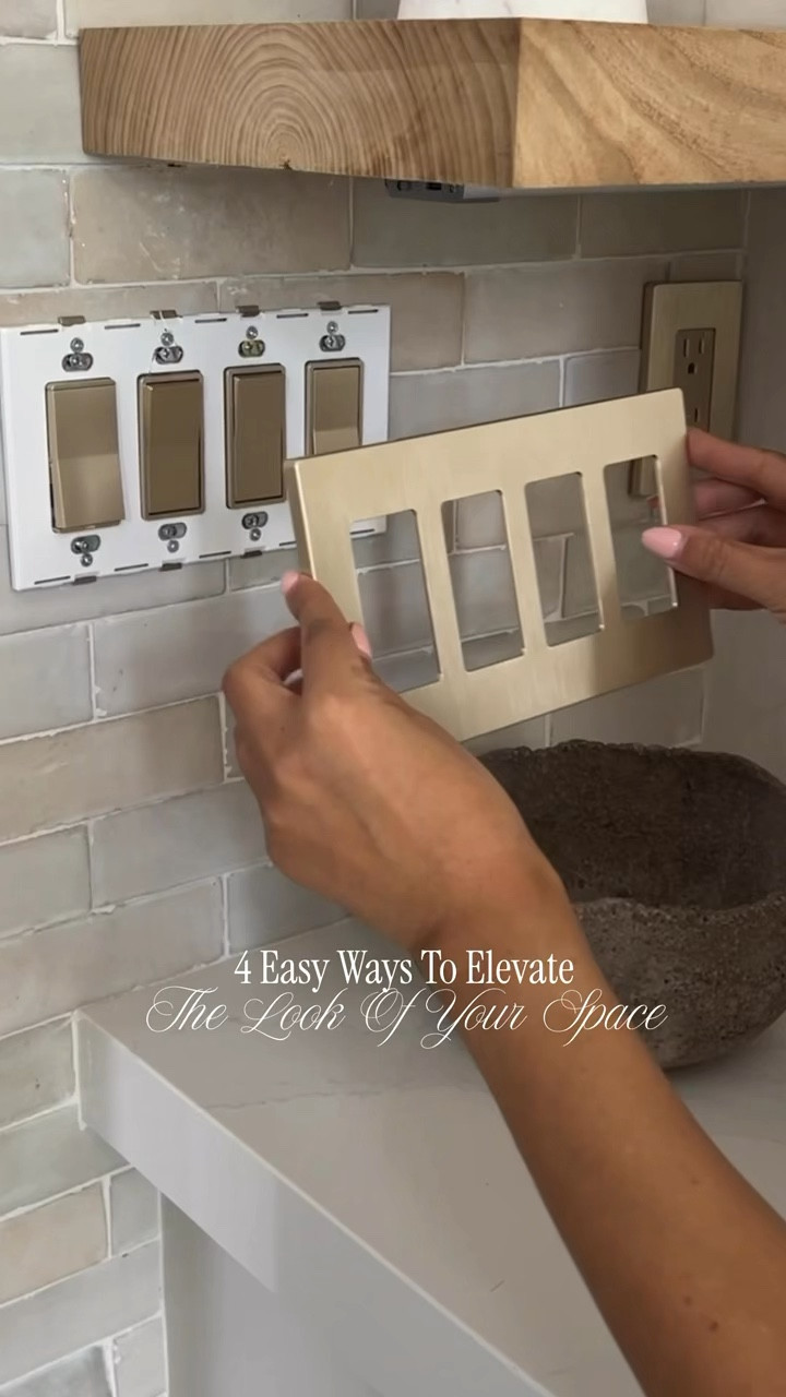 Sharing 5 easy ways to elevate the look of your space 🤍

Here's the details for the curtains:
- Color: Burlywood Birch
- Product: Liz Polyester
Linen drape
- Header style: Pinch Pleat
- Single panel 109'x46"
- Memory shaped training
- Liner: Room darkening