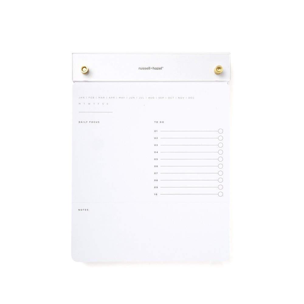 RUSSELL+HAZEL Acrylic Drafter’s Tablet, 6.375” W x 8.4375“ H, white (55748) | Amazon (US)