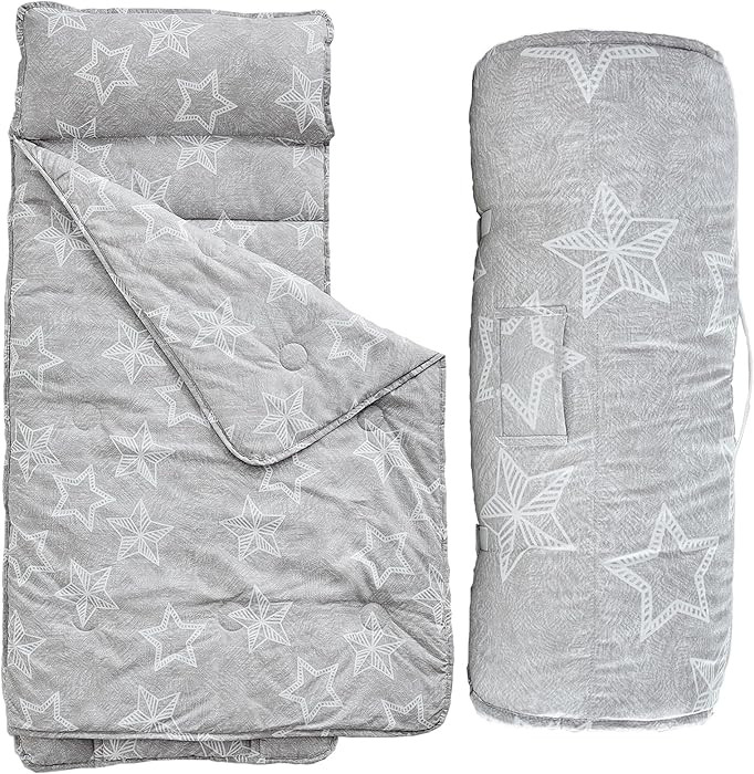 Toddler Nap Mat with Removable Pillow,Ultra Soft Slumber Bags for Girls,Kids Sleeping Bags with R... | Amazon (US)