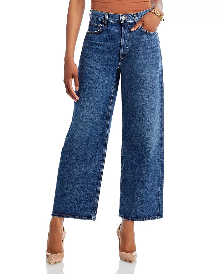 Low Slung High Rise Baggy Jeans in Image | Bloomingdale's (US)