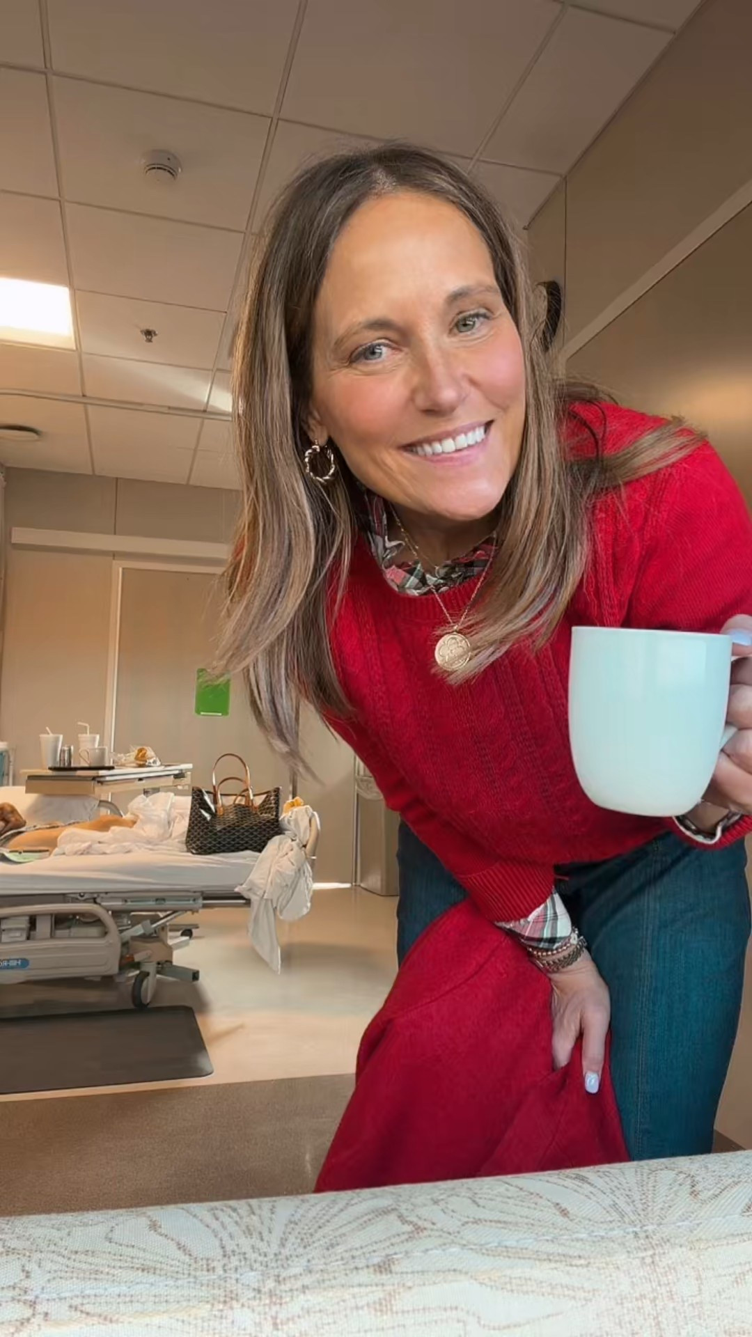 Good news visit and come holiday cheer! 

#LTKgrwm #LTKootd #LTKdayinmylife