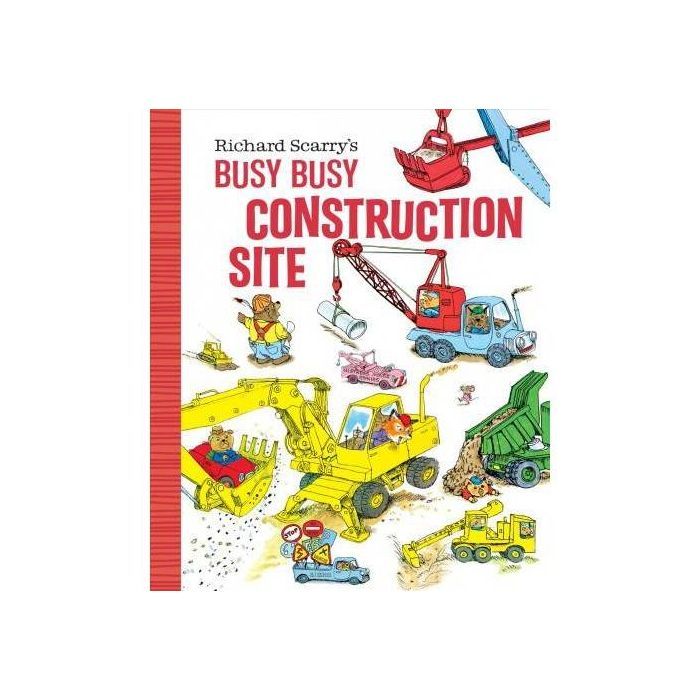Richard Scarry's Busy Busy Construction Site - (Richard Scarry's Busy Busy Board Books) (Board Bo... | Target