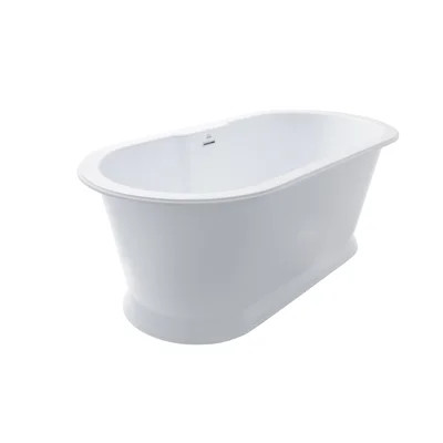 Metro 66'' x 32'' Freestanding Air Solid Surface Bathtub | Wayfair North America
