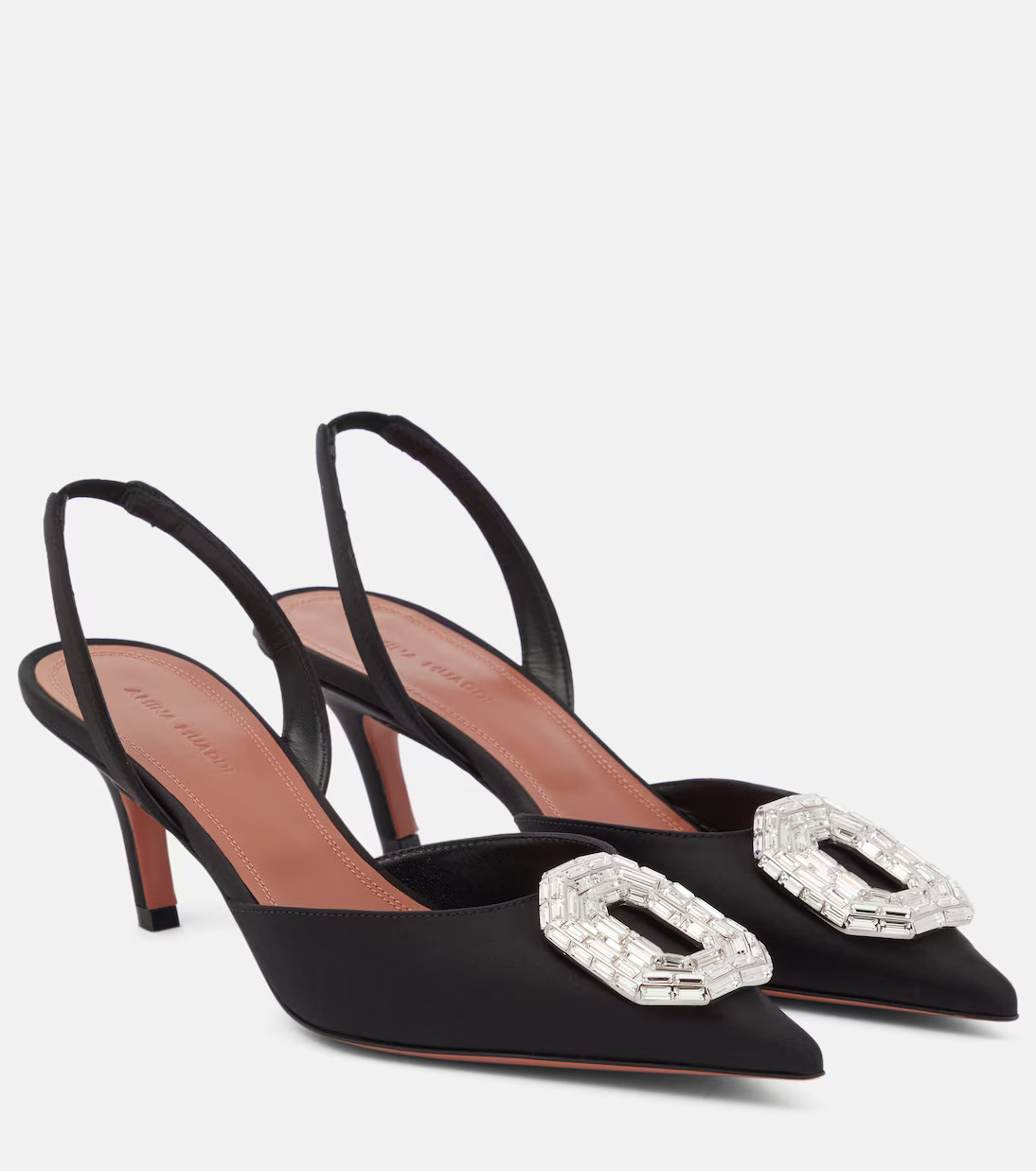 Camelia satin slingback pumps | Mytheresa (US/CA)