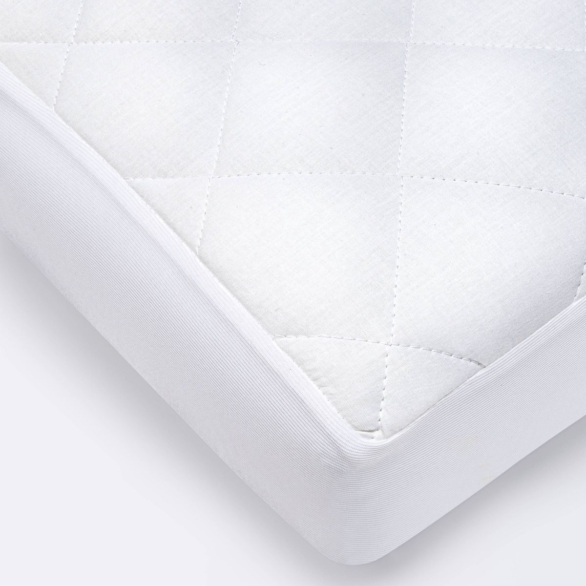 Waterproof Fitted Crib and Toddler Mattress Pad Cover - Cloud Island™ White | Target