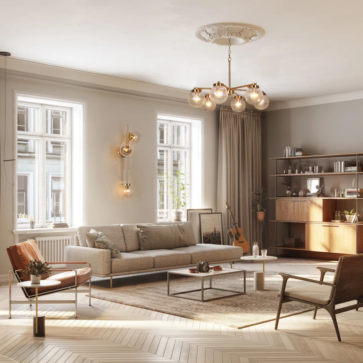 Hampson 6 - Light Dimmable Wagon Wheel Chandelier UL Certified | Wayfair North America