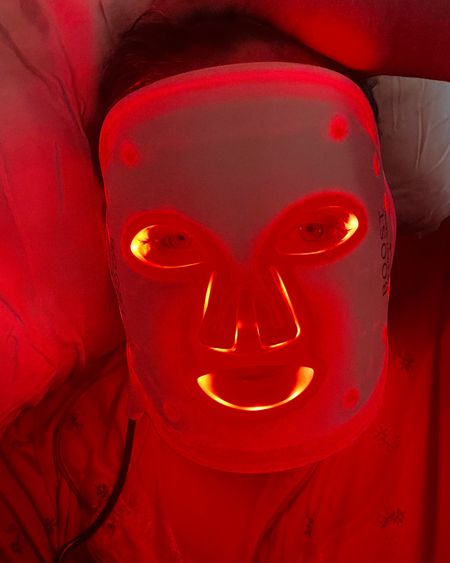 My favorite LED mask is 20% off with code WRAP