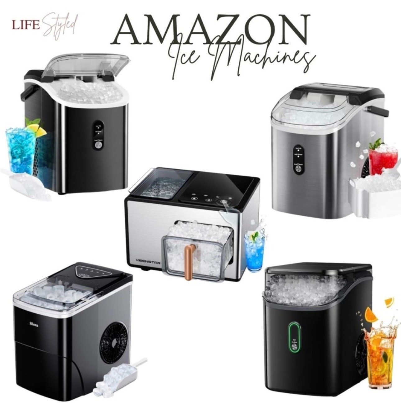 Your kitchen’s new MVP ❄️✨ These ice machines are always going out of stock! Grab the deals while they last 💥

#LTKGiftGuide #LTKHome #LTKSaleAlert