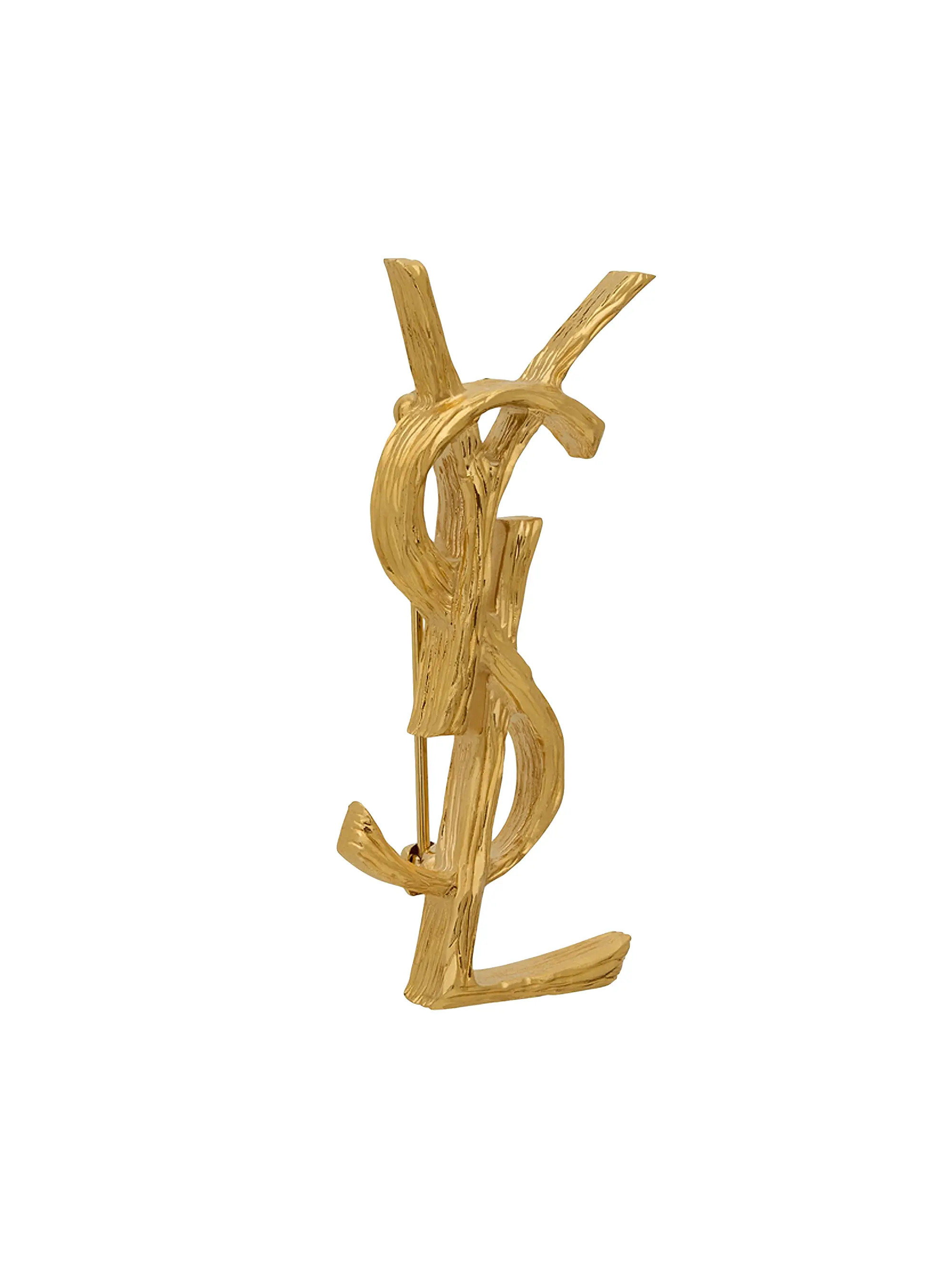 Opyum YSL Brooch in Metal | Saks Fifth Avenue
