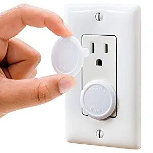 Outlet Covers Baby Proofing (50 Pack) By Wappa Baby | Safe & Secure Electric Plug Protectors | St... | Amazon (US)