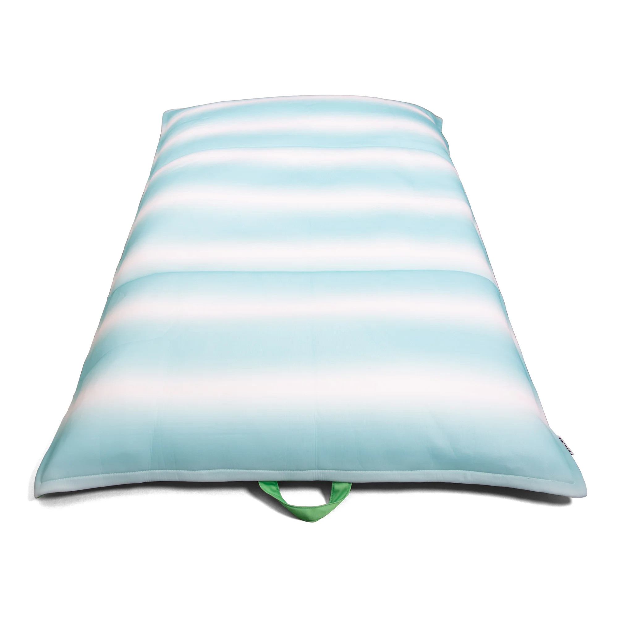 Big Joe Lagoon Lounger No Inflation Needed Pool Float, Rolling Wave Aqua Double Sided Mesh, Quick... | Walmart (US)