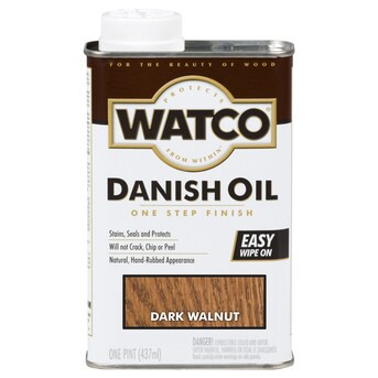 Rust-Oleum Dark Walnut Brown Danish Oil (1-pint) | Lowe's