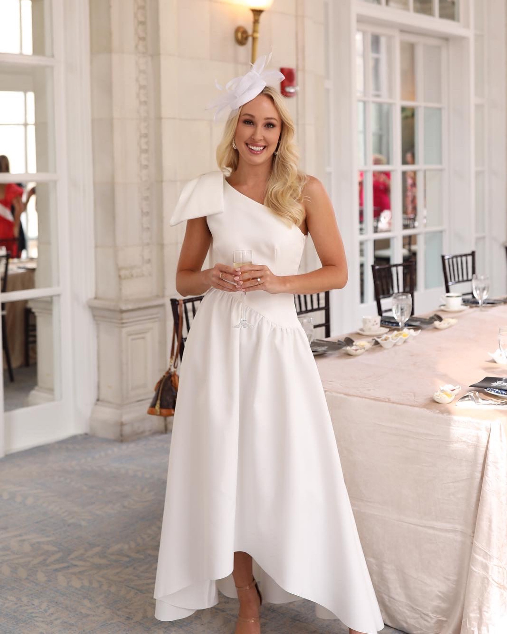 Wearing a size small  