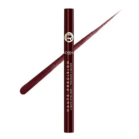 L Oreal Paris Haute Precision Liquid Eyeliner Burgundy Cashmere 50 0.03 fl oz | Walmart (US)