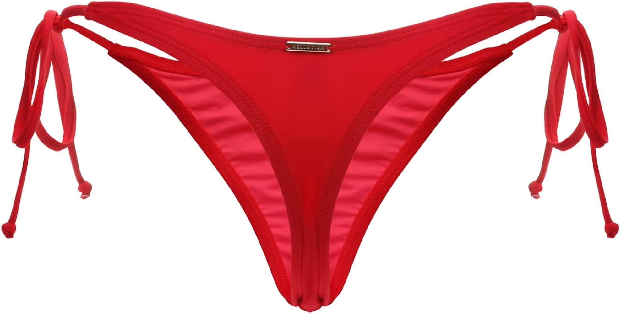 RELLECIGA Women's Tie Side Thong Bikini Bottom | Amazon (US)