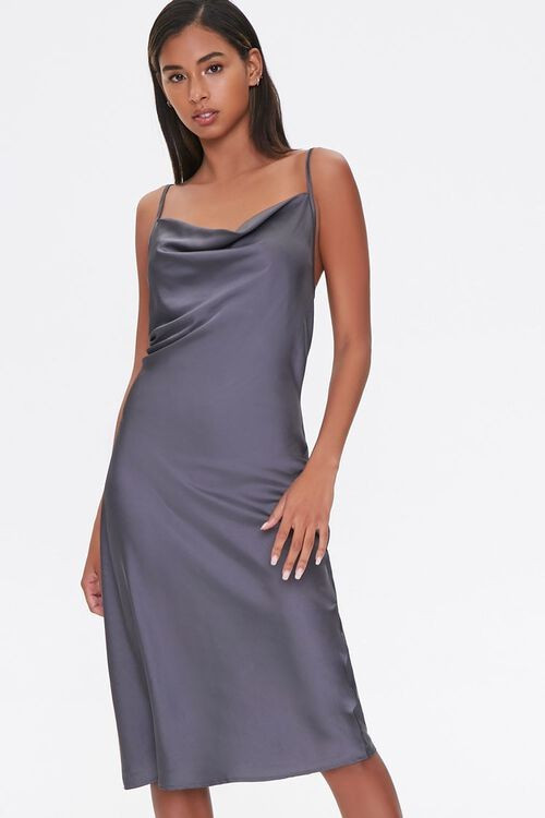 Satin Cowl Slip Dress | Forever 21 (US)