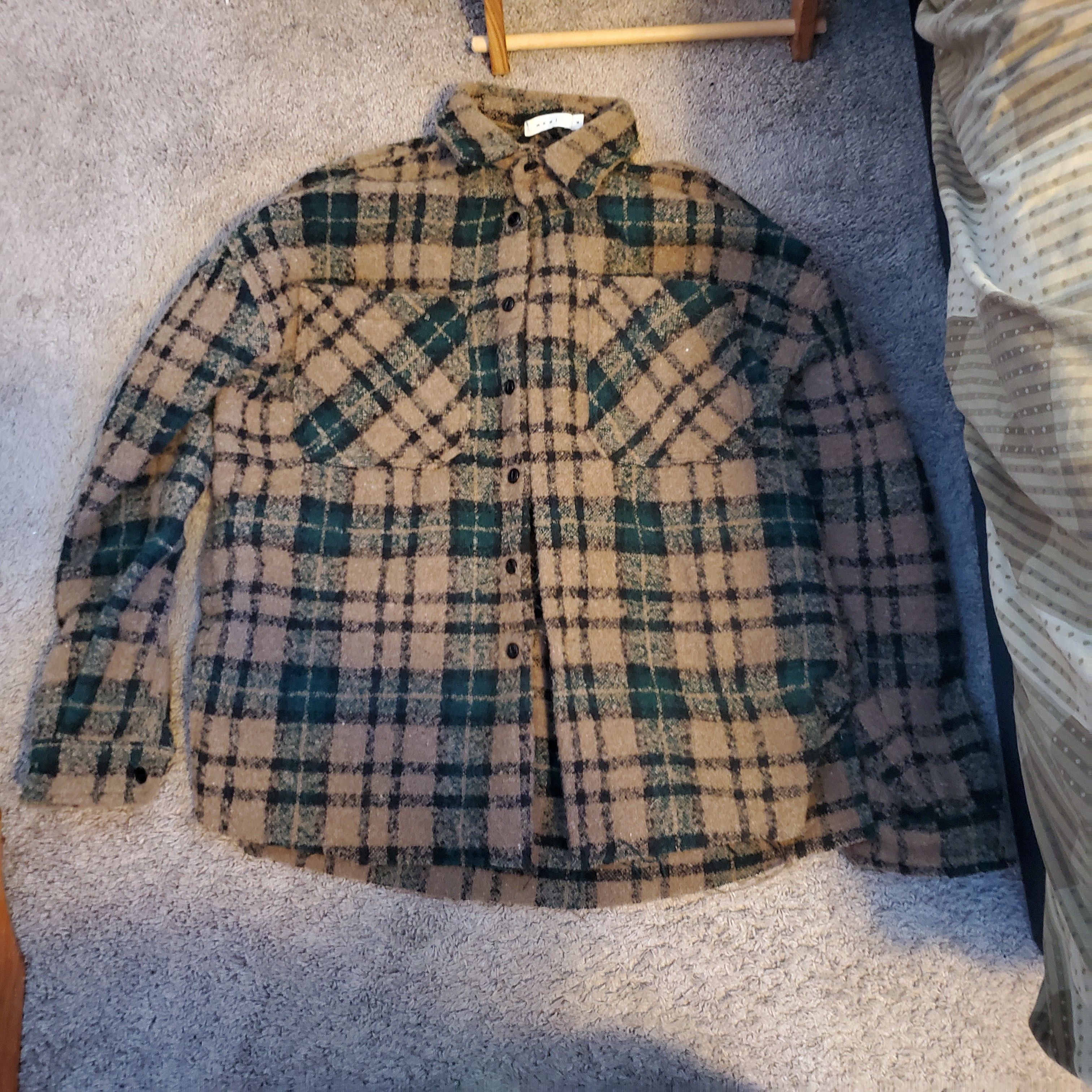 MNML × Streetwear Mnml flannel green and brown | Grailed | Grailed